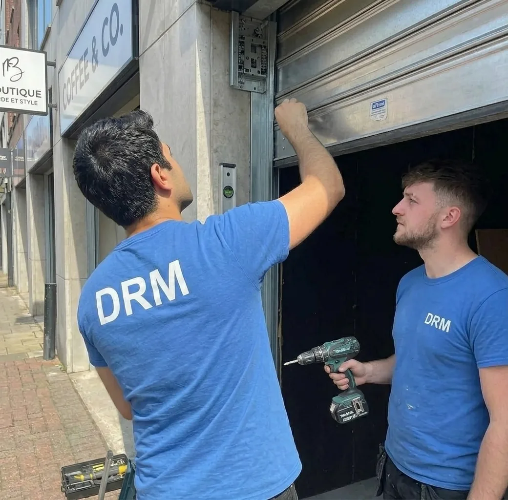 Rideau remis en service — Rideau métallique à Marseille 2 Rideau remis en service — Rideau métallique à Marseille 2